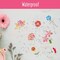 330+ Pcs Natural Flower Stickers - Waterproof PVC Floral Decals - Large Bulk Set for Scrapbooking, Journals, Laptops, and Spring DIY Party Decorations